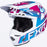 FXR 6D ATR-3 RACE DIV. HELMET 2025 - Blue Razz White