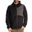 Klim Teton Crest Fleece Hoodie in Black - Asphalt