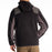 Klim Teton Crest Fleece Hoodie in Black - Asphalt