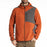 Klim Teton Crest Fleece Hoodie in Picante - Asphalt