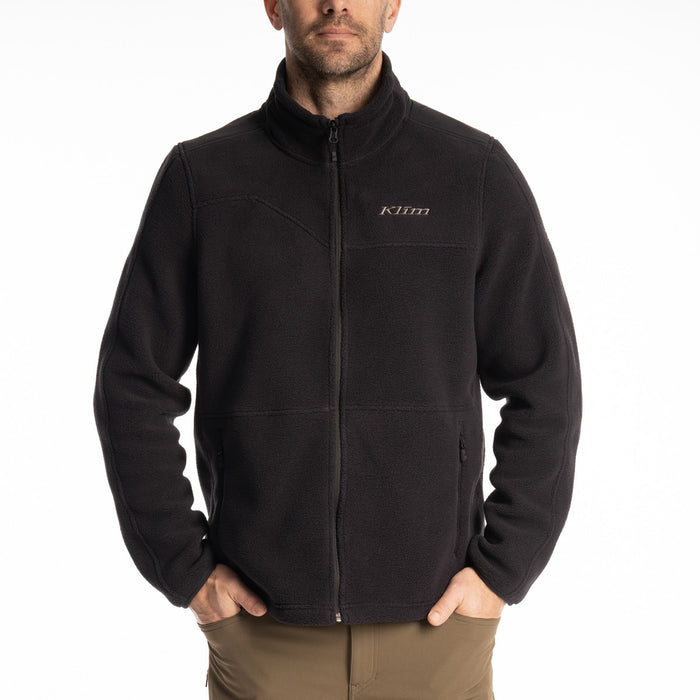 KLIM Teton Crest Fleece Jacket in Black