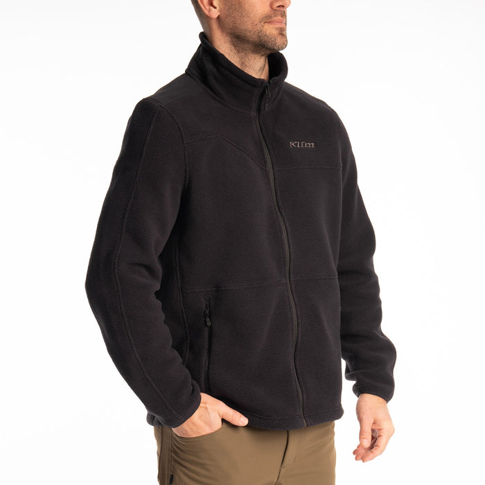 KLIM Teton Crest Fleece Jacket in Black