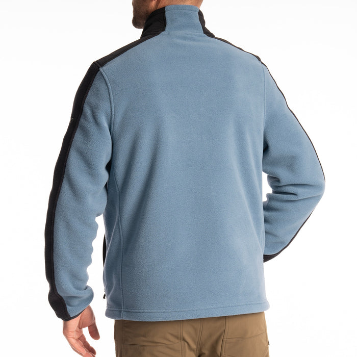 KLIM Teton Crest Fleece Jacket in Blue Fusion - Black