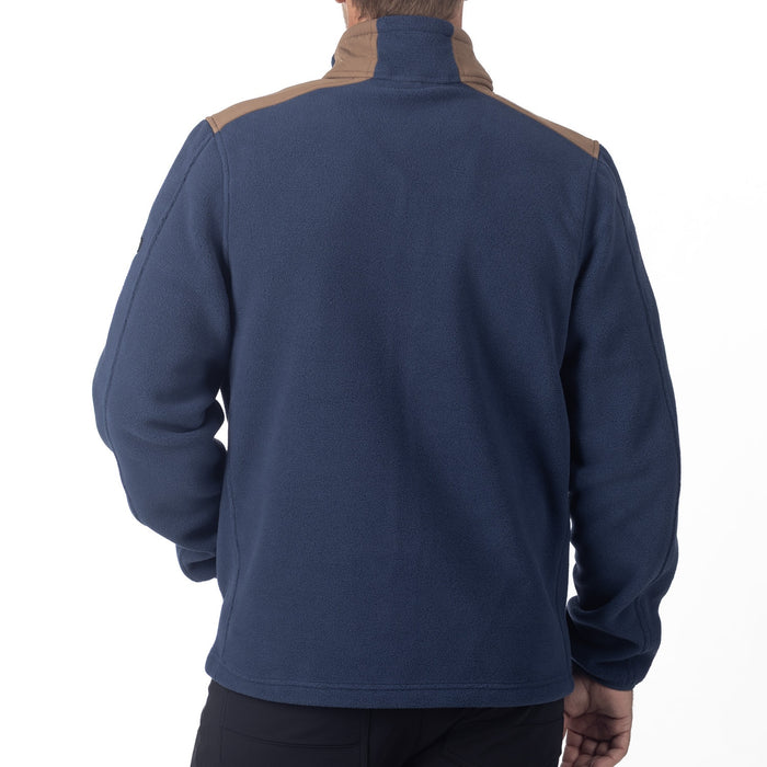 KLIM Teton Crest Fleece Jacket in insignia Blue - Cocoa Brown 2025