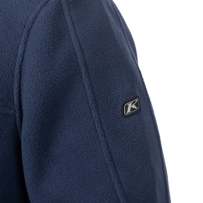 KLIM Teton Crest Fleece Jacket in insignia Blue - Cocoa Brown 2025