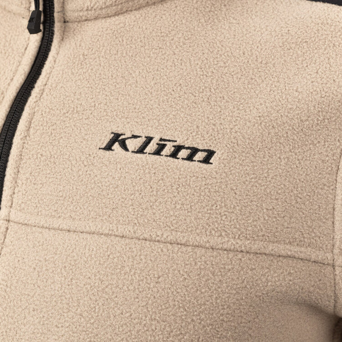 KLIM Teton Crest Fleece Jacket in Montana Tan - Black 2025