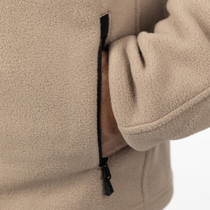 KLIM Teton Crest Fleece Jacket in Montana Tan - Black 2025