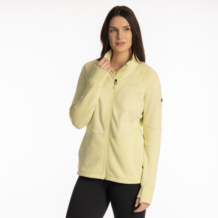 Klim Swan Valley Fleece Jacket in Shadow Lime