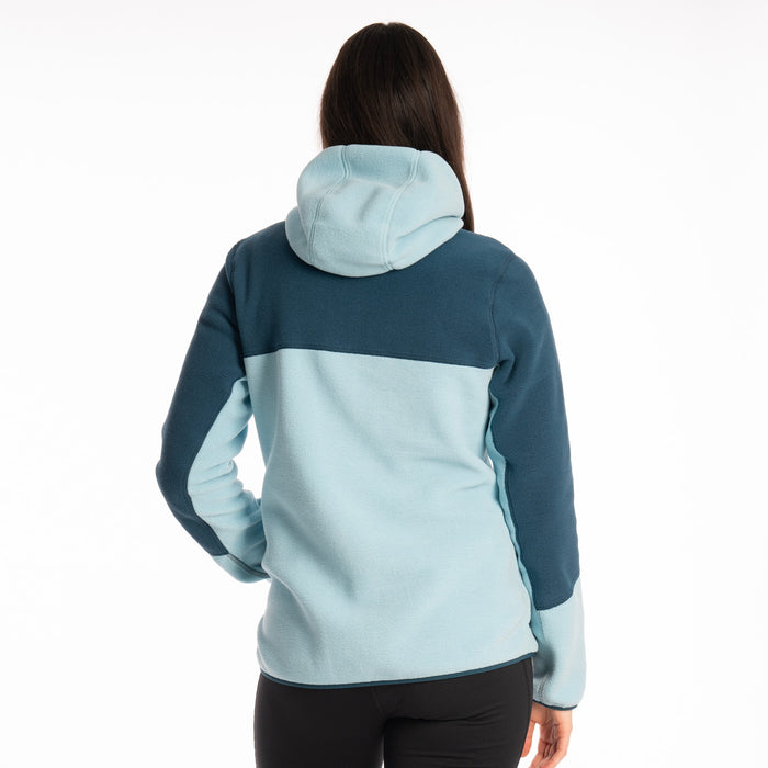 Klim Darby Canyon Fleece Hoodie in Milky Blue - Reflecting Pond