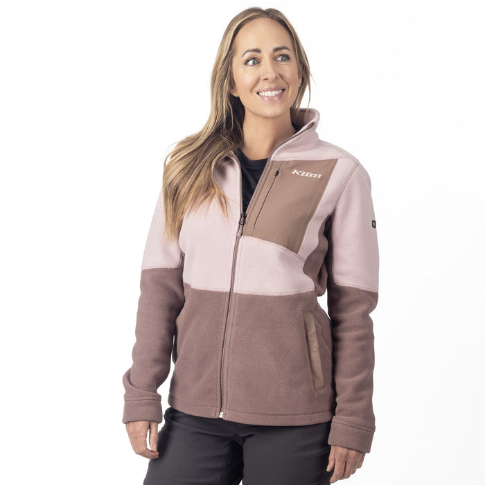 Klim Darby Canyon Fleece Jacket in Burnished Lilac -  Twilight Mauve 2025