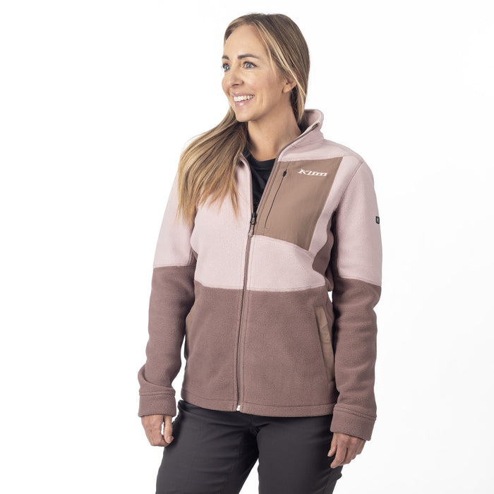 Klim Darby Canyon Fleece Jacket in Burnished Lilac -  Twilight Mauve 2025