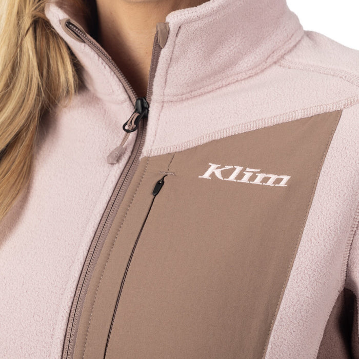 Klim Darby Canyon Fleece Jacket in Burnished Lilac -  Twilight Mauve 2025
