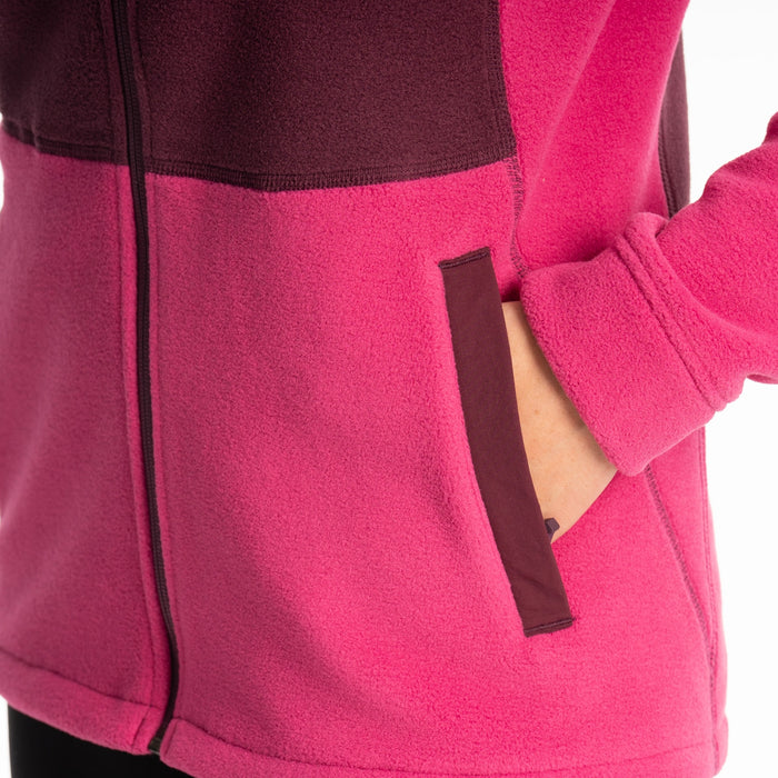 Klim Darby Canyon Fleece Jacket in Fuchsia Red - Italian Plum