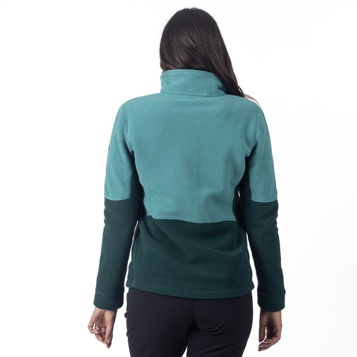 Klim Darby Canyon Fleece Jacket in Green-Blue Slate -  Rain Forest 2025