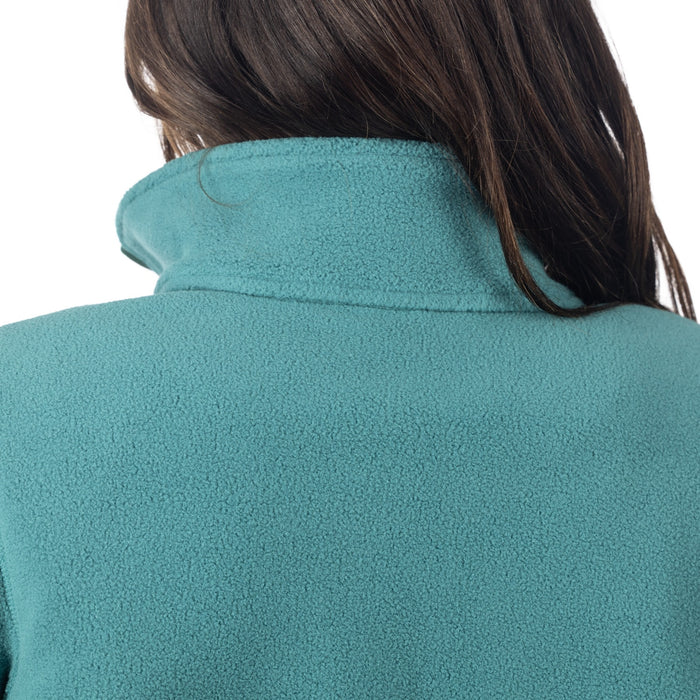 Klim Darby Canyon Fleece Jacket in Green-Blue Slate -  Rain Forest 2025