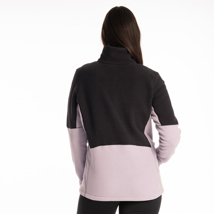 Klim Darby Canyon Fleece Jacket in Wisteria - Black