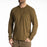 Klim Sidewinder Wool Long Sleeve Shirt in Dark Olive