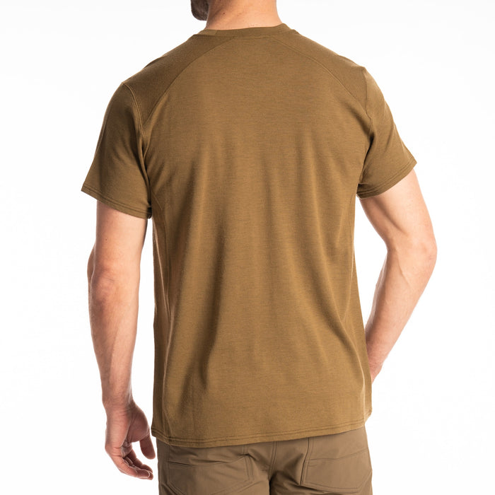 Klim Mesa Falls Wool Shirt in Dark Olive