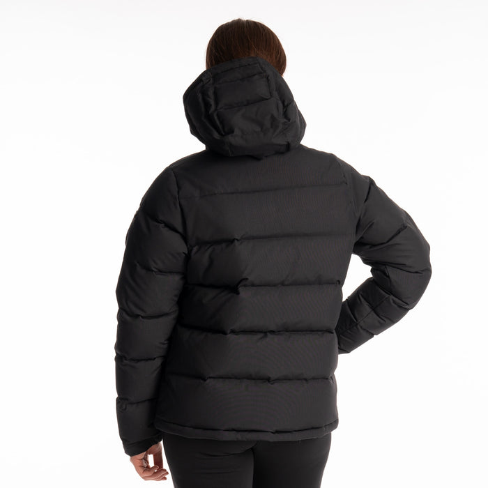 Klim Pine Haven Down Hooded Jacket in Black