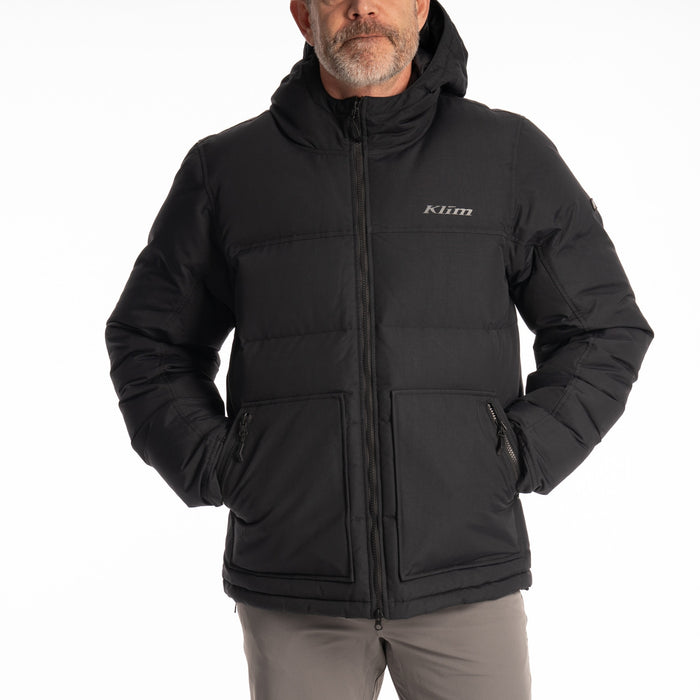 KLIM SAWTOOTH DOWN HOODED JACKET 2025 in Black
