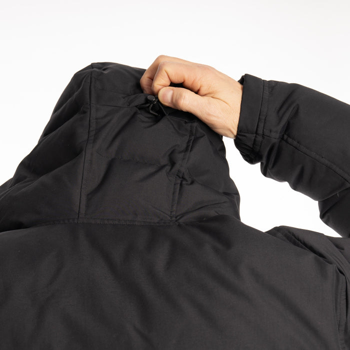 KLIM SAWTOOTH DOWN HOODED JACKET 2025 in Black