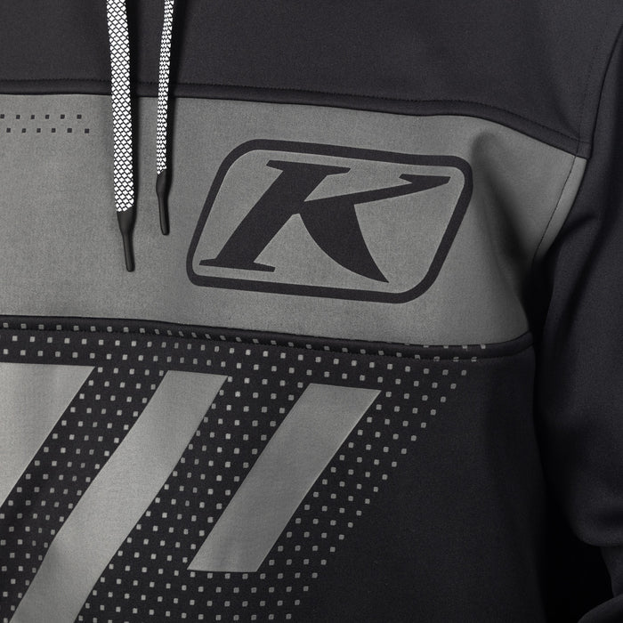 KLIM ARCHER PULLOVER HOODIE 2025 in Black - Asphalt