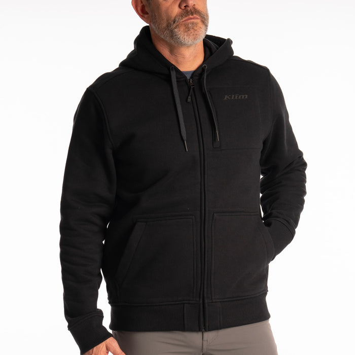 Klim Gunnison Heavyweight Hoodie in Black