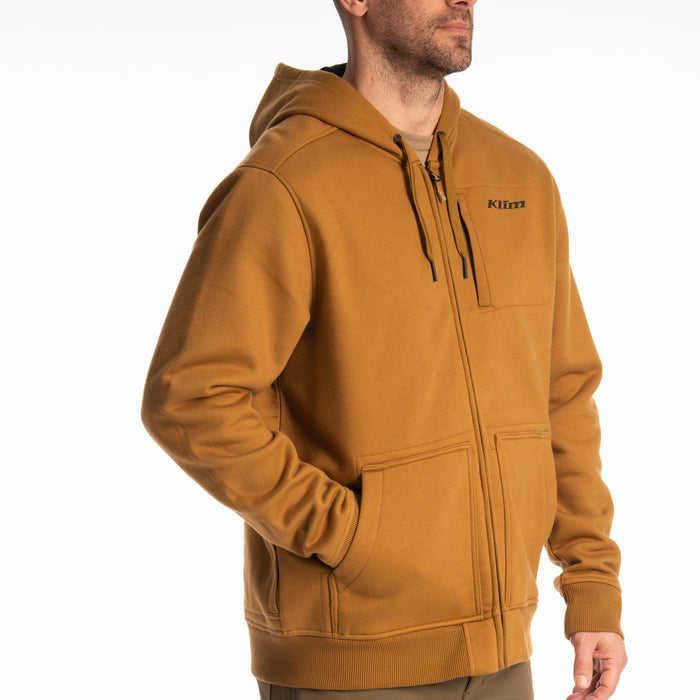 Klim Gunnison Heavyweight Hoodie in Breen