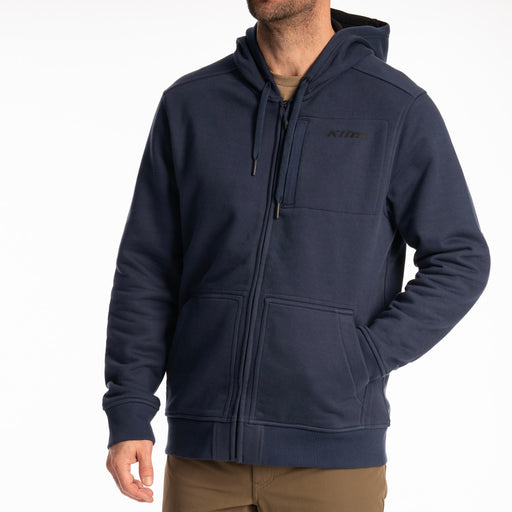 Klim Gunnison Heavyweight Hoodie in Dress Blues