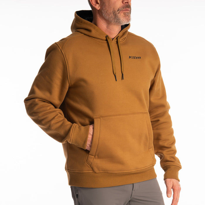 Klim Gunnison Heavyweight Pullover Hoodie in Breen