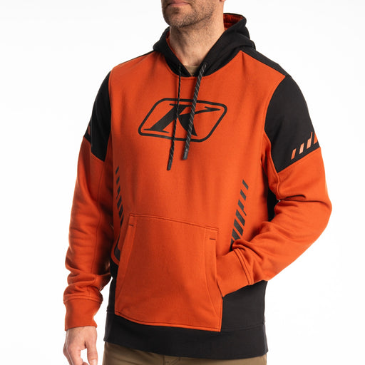 Klim Portage Pullover Hoodie in Picante - Black