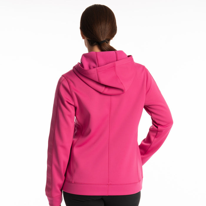 Klim Aster Park Hoodie in Fuchsia Red