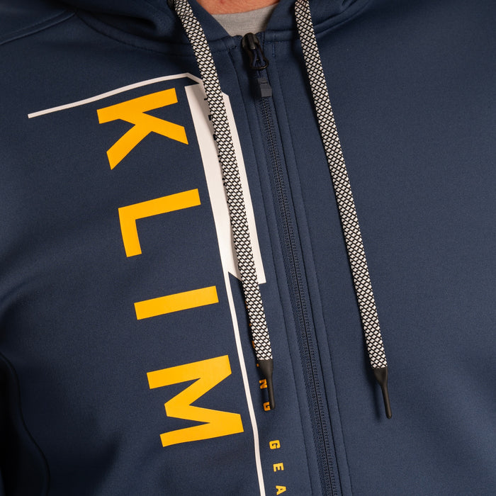 Klim Barracks Hoodie in Dress Blues - Saffron