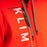 Klim Barracks Hoodie in Fiery Red - White