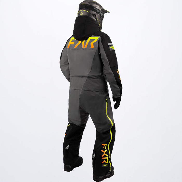 FXR Ranger Instinct Lite Monosuit in Black/Char/Grey/Inferno