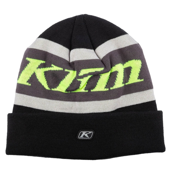 Klim Belmont Point Beanie in Black - Asphalt