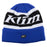 Klim Belmont Point Beanie in Mazarine Blue - White