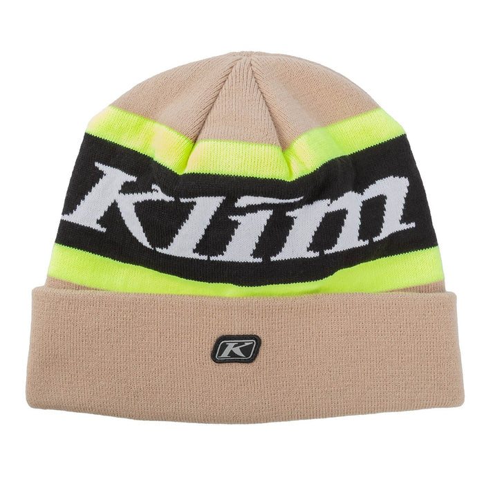 Klim Belmont Point Beanie in Montana Tan - Hi-Vis 2025