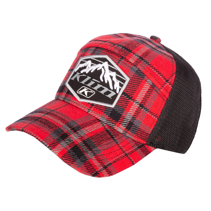 Wolverine Creek Hat in Fiery Red - Black