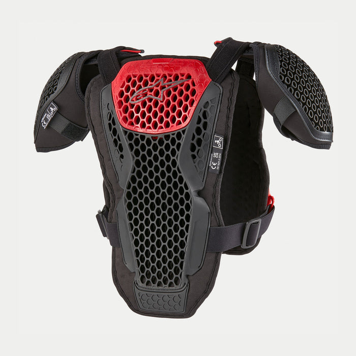 Alpinestars Bionic Action Youth Chest Protector in Black/Red