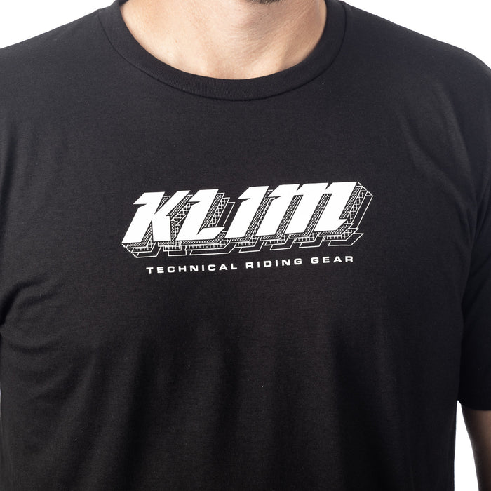 KLIM VISION TRI-BLEND TEE 2025 in Black - White