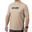 KLIM VISION TRI-BLEND TEE 2025 in Desert Tan Heather - Black