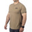 KLIM DESTINATION TRI-BLEND TEE 2025 in Coyote Brown Heather - Asphalt