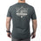 KLIM DESTINATION TRI-BLEND TEE 2025 in Heathered Forest Green - Peyote