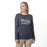 KLIM HAVEN TRI-BLEND LS TEE 2025 in Navy Frost - Papyrus