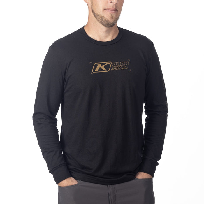 KLIM KLIM TRI-BLEND LONG SLEEVE TEE 2025 in Black - Breen