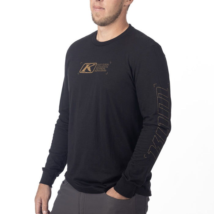KLIM KLIM TRI-BLEND LONG SLEEVE TEE 2025 in Black - Breen