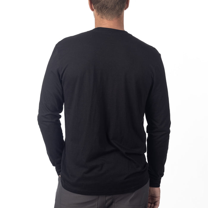 KLIM KLIM TRI-BLEND LONG SLEEVE TEE 2025 in Black - Breen
