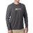 KLIM KLIM TRI-BLEND LONG SLEEVE TEE 2025 in Heathered Charcoal - Peyote