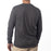 KLIM KLIM TRI-BLEND LONG SLEEVE TEE 2025 in Heathered Charcoal - Peyote